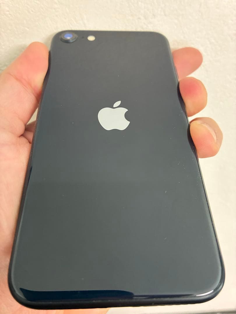 【iPhone SE 3】128GB ミッドナイト （第3世代） おまけ付