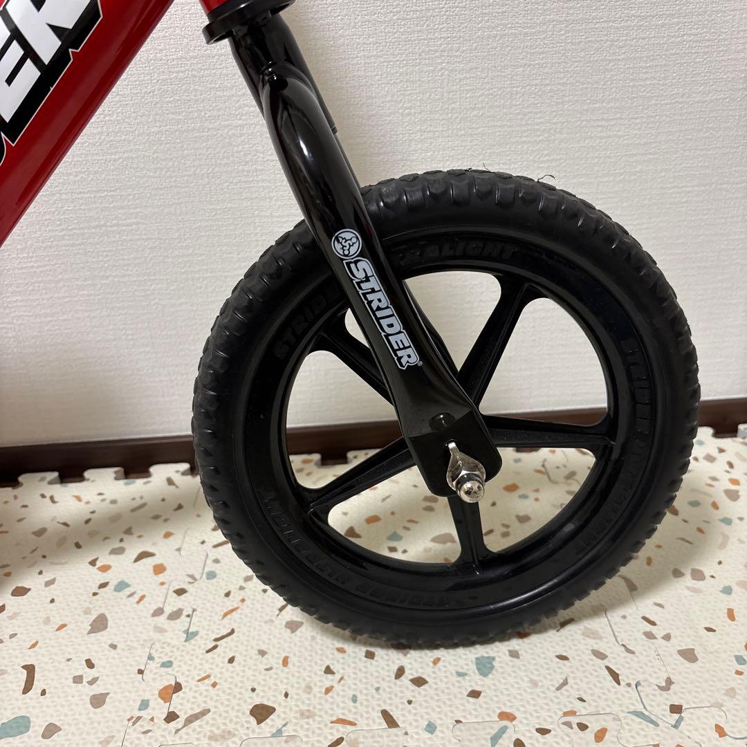 ご確認お願いいたします。ストライダー　スポーツモデル　12インチ　レッド　赤