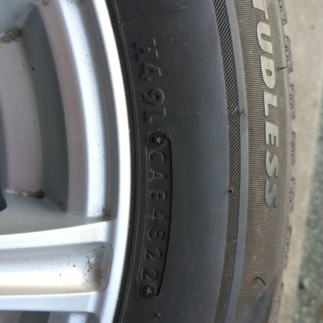 ブリヂストン Blizzak VRX2 15インチ タイヤホイールセット　スノー