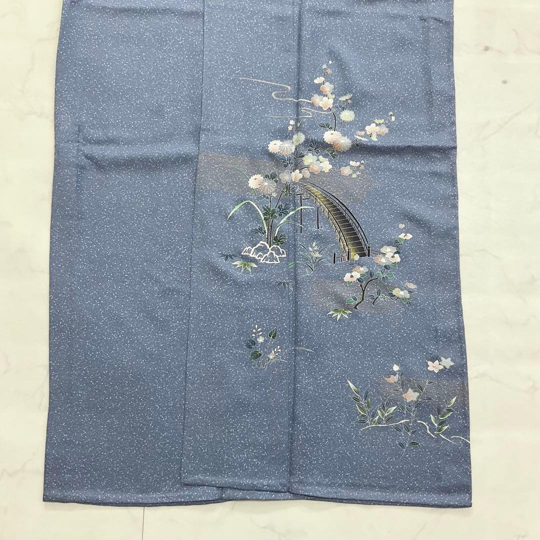 M*u様 kimonoarisa◆単衣◆未使用同然◆附下訪問着◆仕付け糸◆裄67