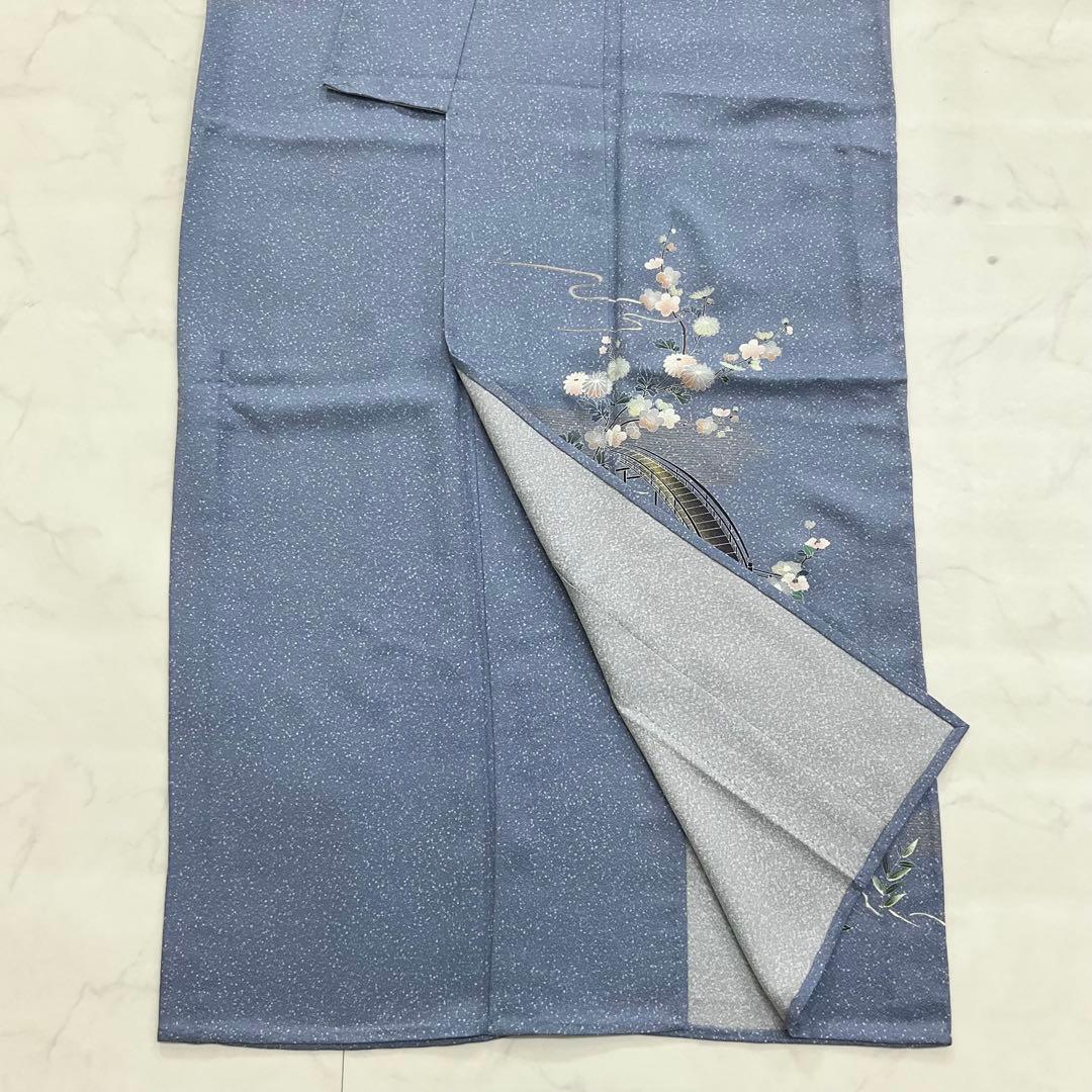 M*u様 kimonoarisa◆単衣◆未使用同然◆附下訪問着◆仕付け糸◆裄67