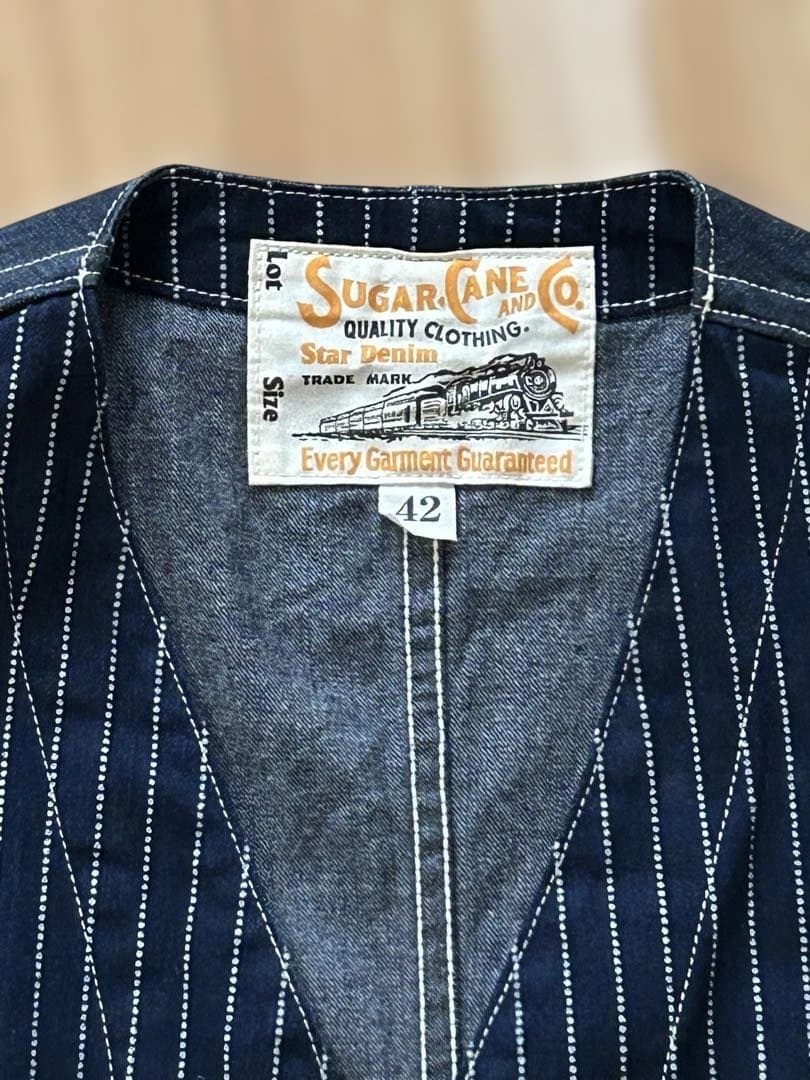 シュガーケーン　ウォバッシュベスト　サイズ42