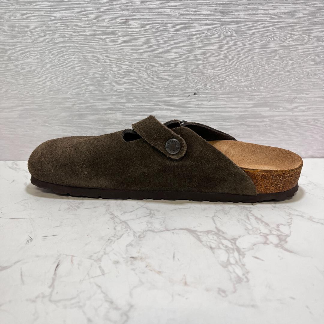 まゆたん ビルケンシュトック ボストン ブラウン 24cm ナロー幅 スウ