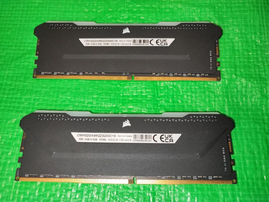 S*a様 CORSAIR VENGEANCE RGB PRO SL 32GB(2