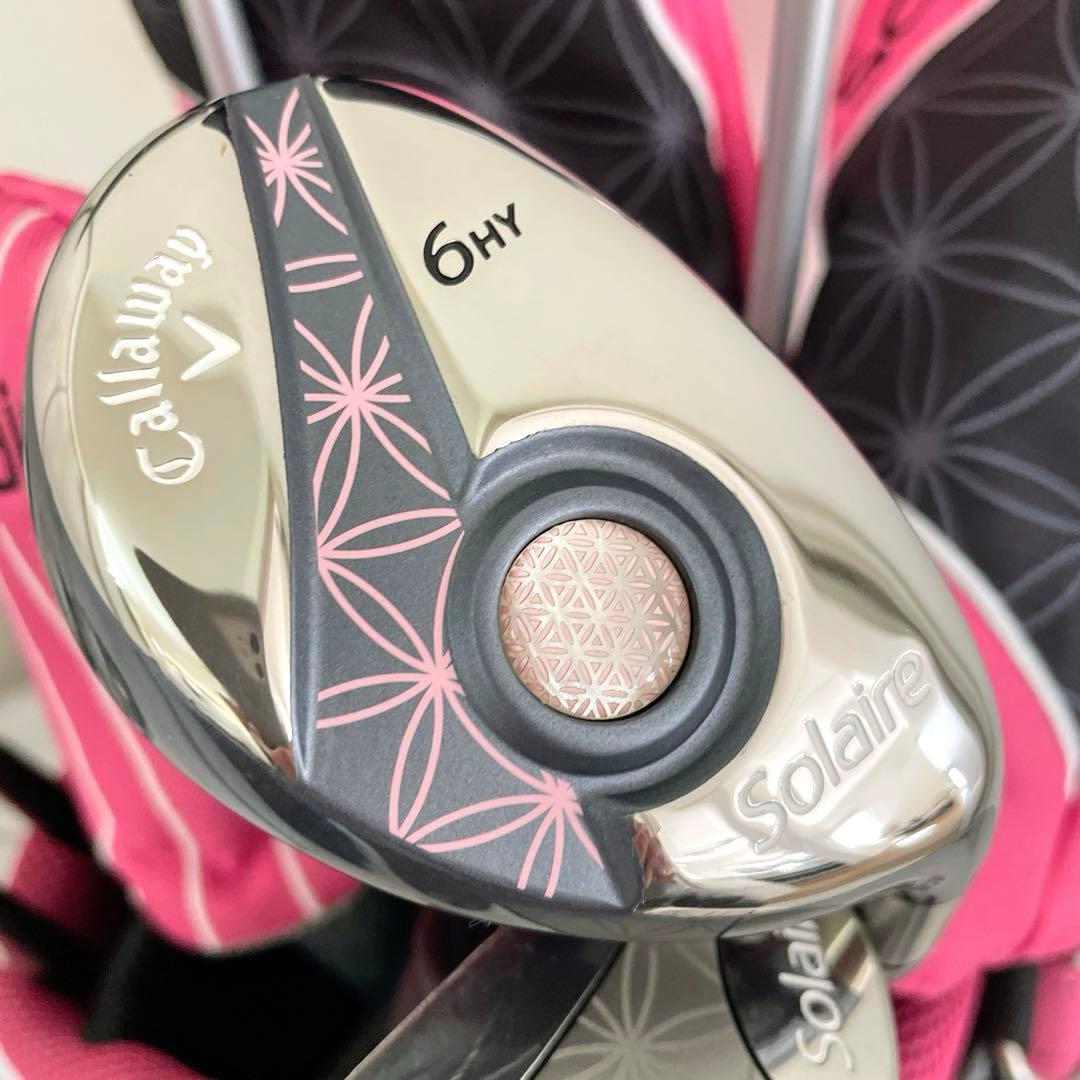 美品　現行最新モデル　キャロウェイ　ソレイユ　レディース　ゴルフクラブセット