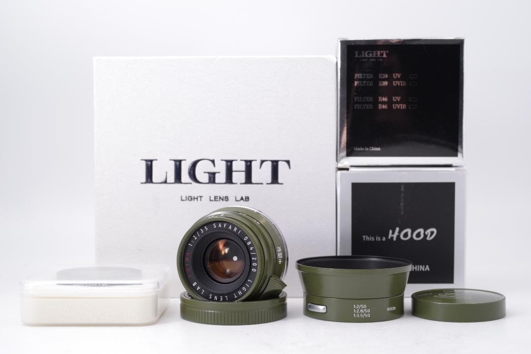 Light lens lab 35mm f2 限定品 Safari 周8枚