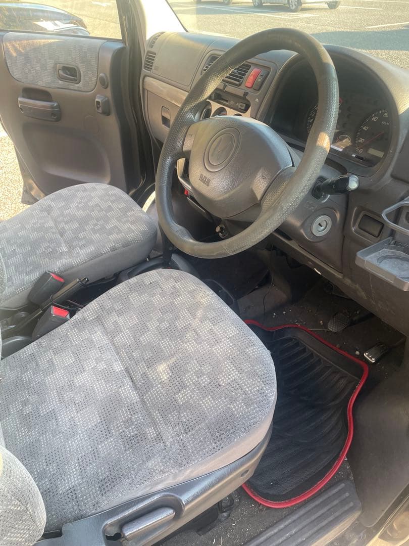 ホンダ バモス　黒 軽バン 2003年式