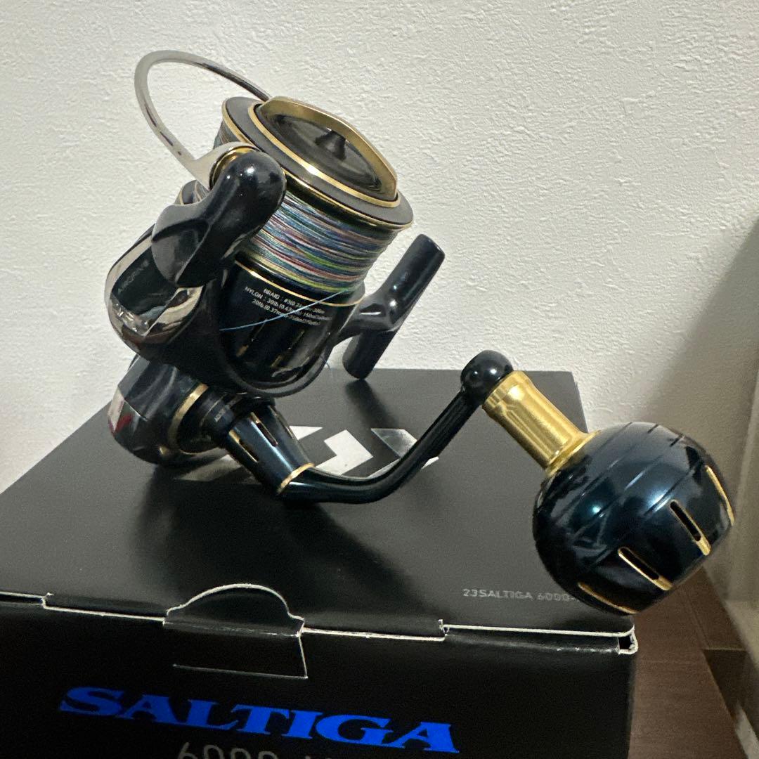 値下げ！！DAIWA 23ソルティガ 6000-H 美品