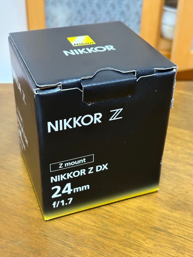 【新古品・1年保証付】NIKKOR Z DX 24mm f/1.7 レンズ