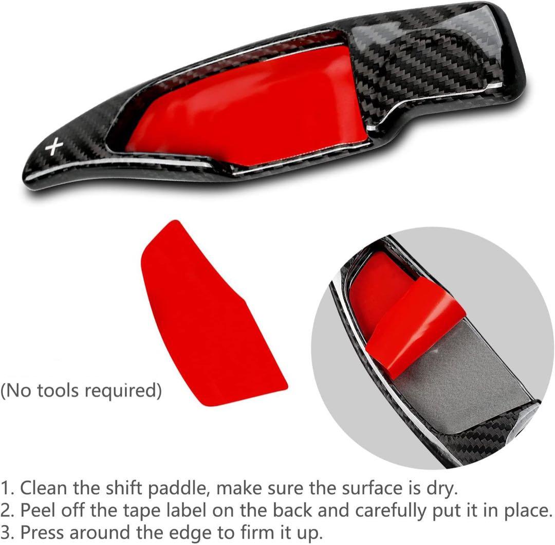 T-carbon製リアルカーボン製シフトパドルエクステンションの5シリーズ