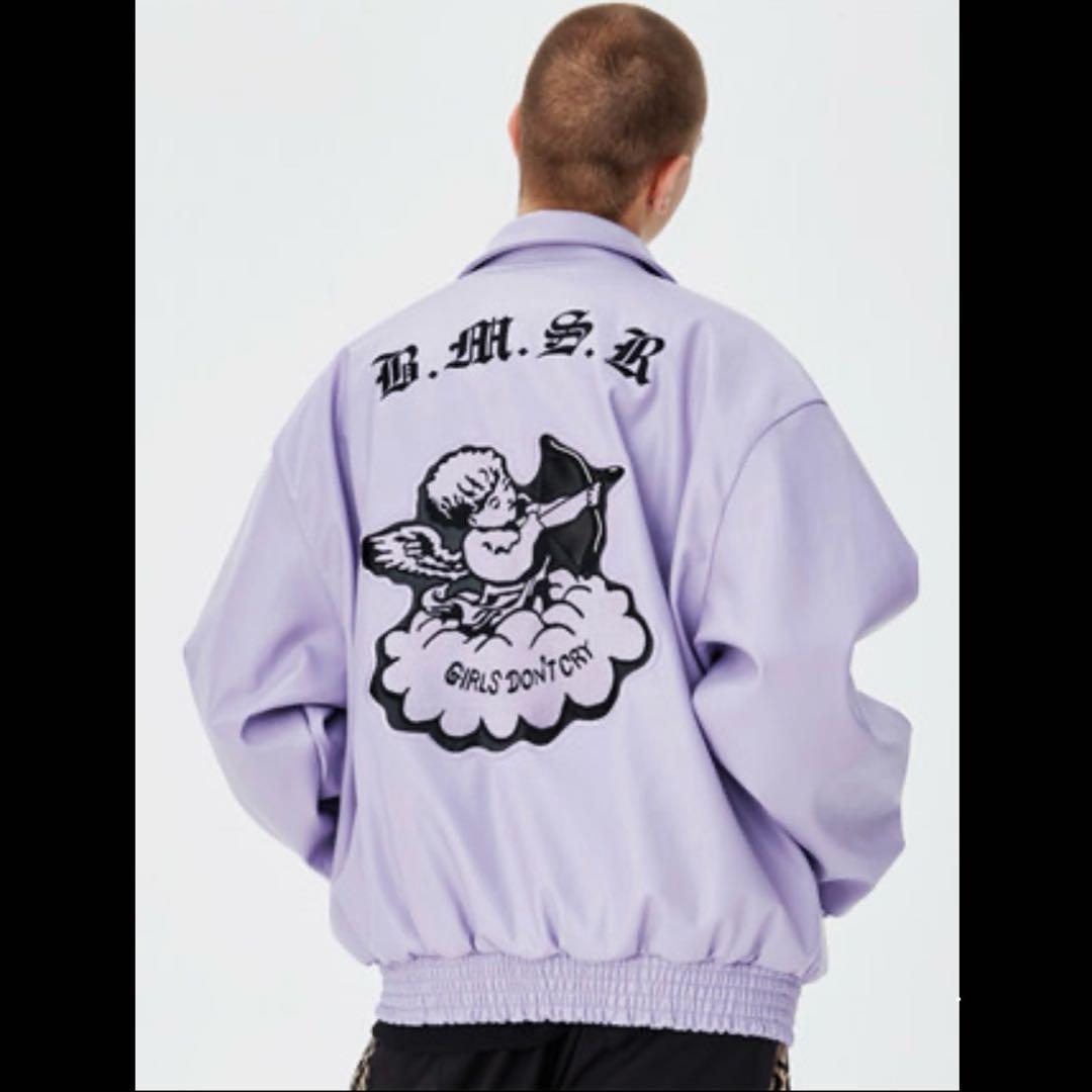 【UNTILWERICH】 St.レザースタジャン パープル エンジェル