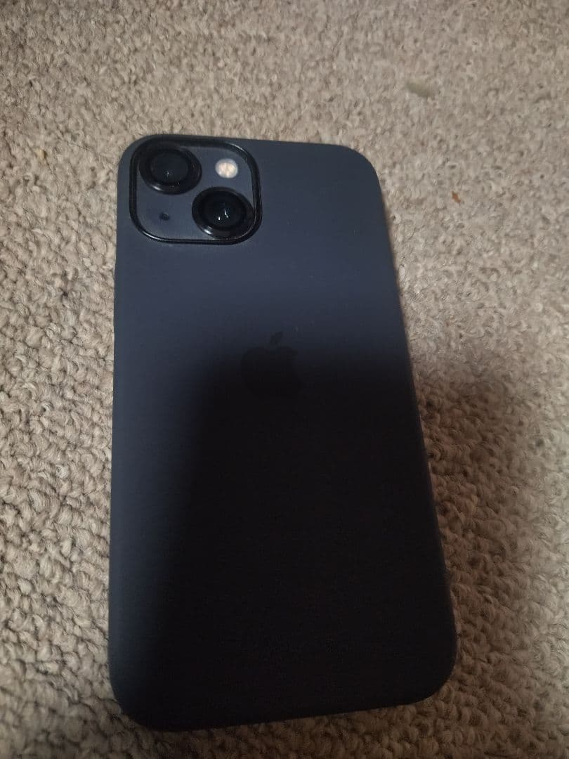 iPhone 13 mini 256GB ミッドナイト + シリコンケース