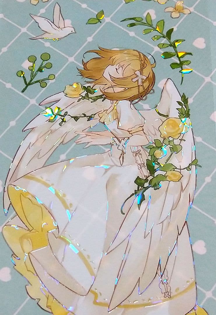 J821＃藤翼簪纱(贝壳光)刺猬家切り売り海外人物マステ女の子