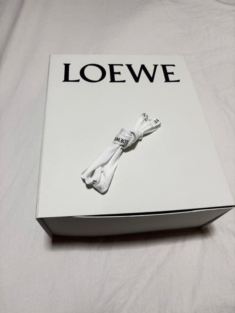LOEWE ロエベ ロゴキャップ ネイビー サイズ59 納品書 タグ 箱付き