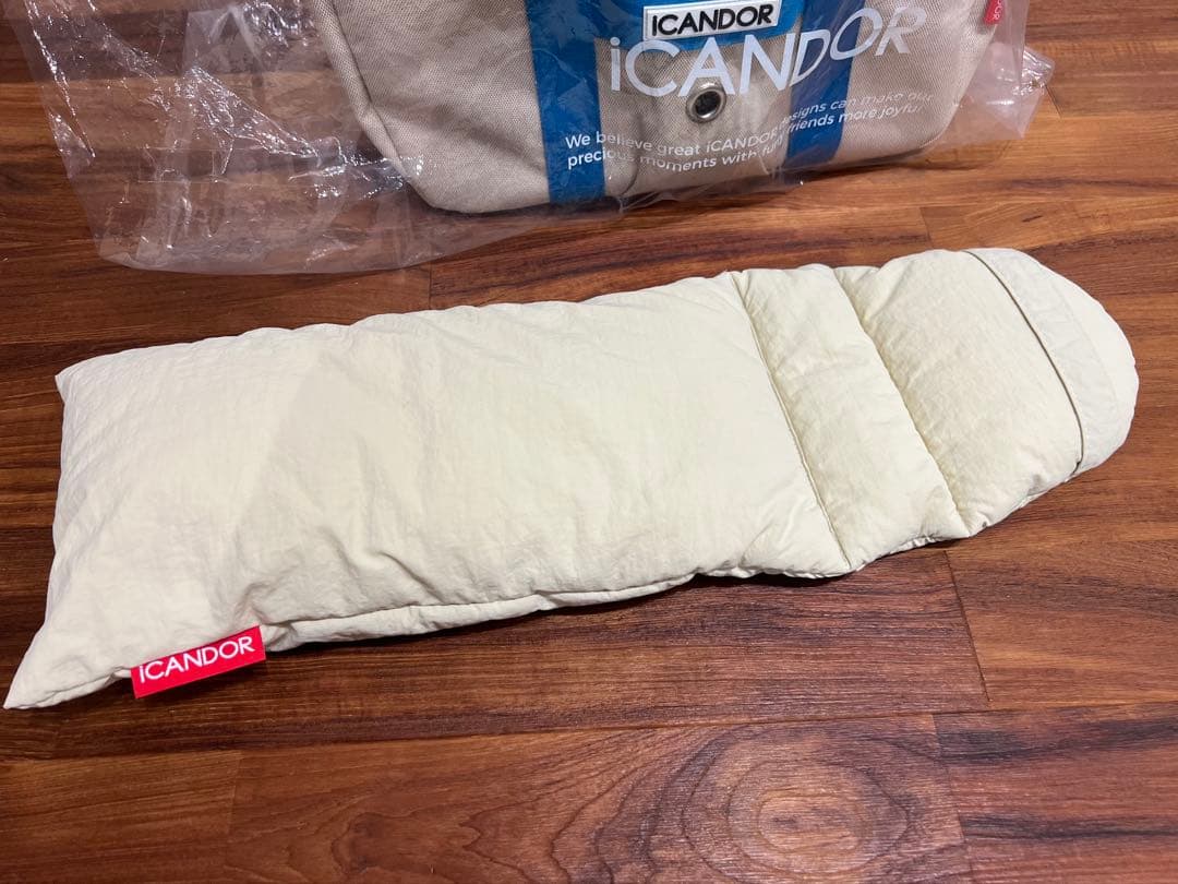 NICOiCANDOR PEEK-A-BOO BAG L クッション付