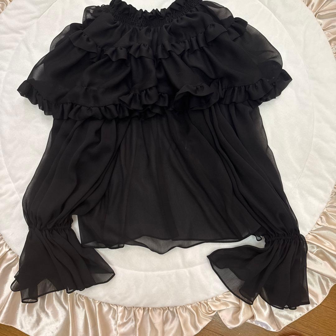 cygne シーニュ　完売　フリルブラウス