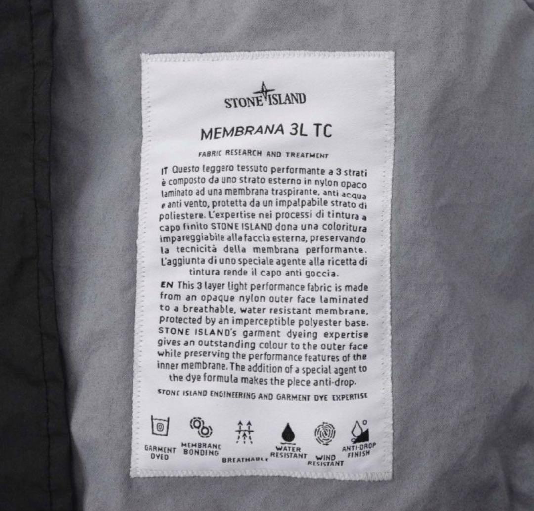 STONE  MEMBRANA 3L TC フーデッド ブルゾン