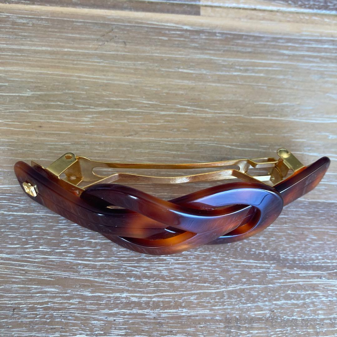 アレクサンドル ドゥ パリ ALEXANDRE DE PARIS バレッタ 鼈甲