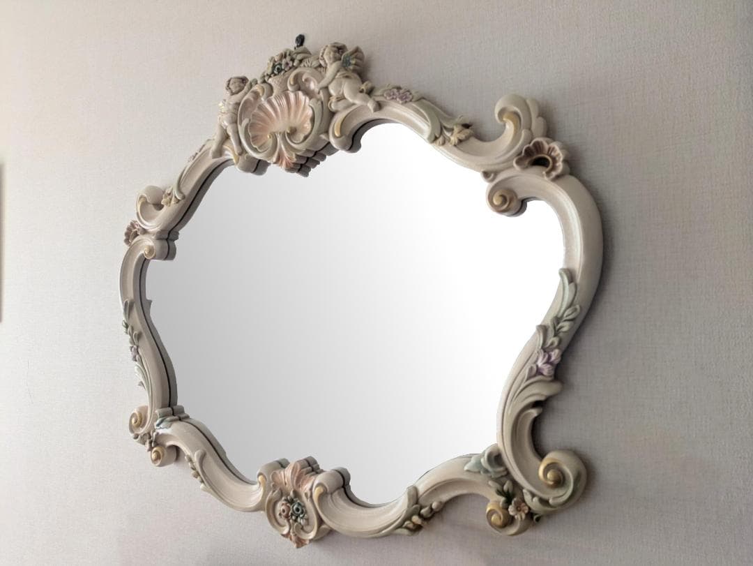 ロココ調エンジェルミラー