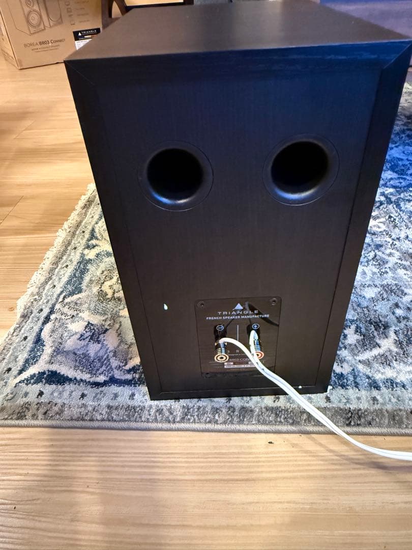 極美品　TRIANGLE Borea BR03 Connect スピーカー　黒