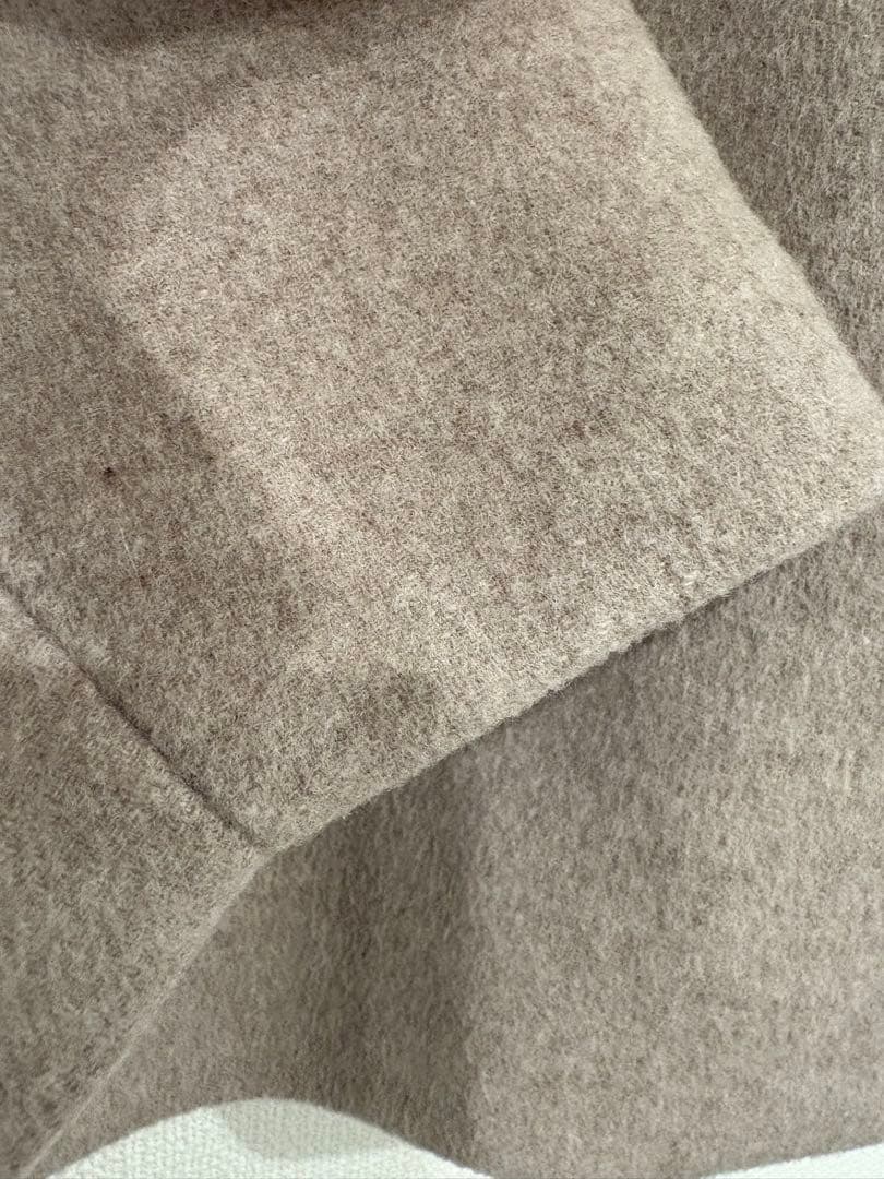 【JOURNAL STANDARD】スーパー140ビーバーノーカラーコート