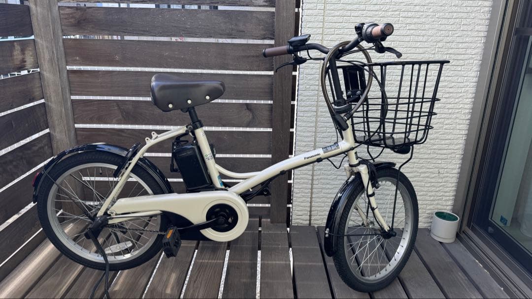 パナソニック　グリッター　BE-FGL032 バッテリー・鍵・チェーン付【受渡】