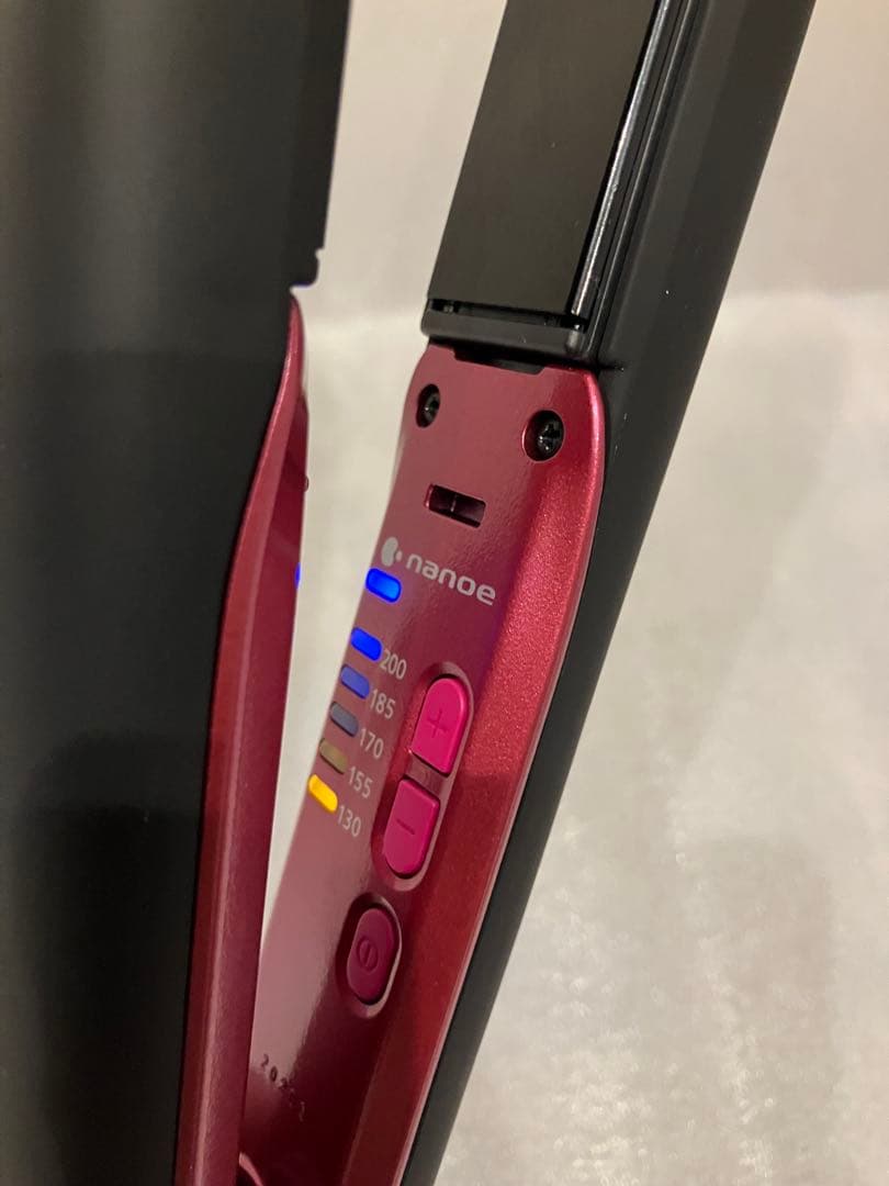 パナソニック ヘアーアイロン ストレート用 ナノケア 海外対応EH-HS9E-K