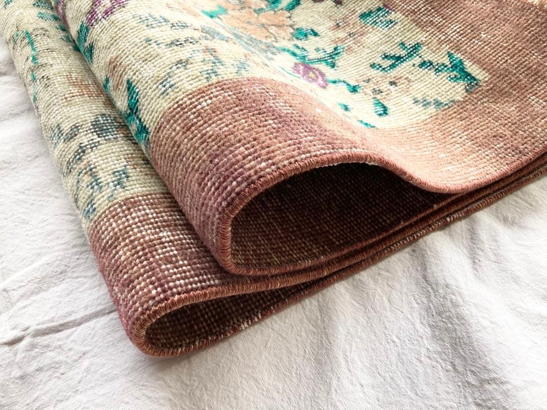 トルコヴィンテージラグ113×206