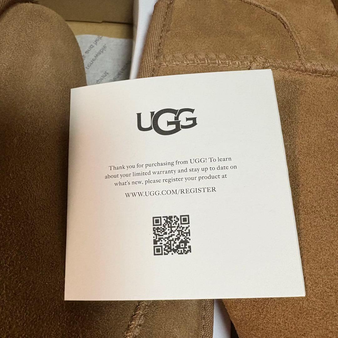 【新品】UGG アグ　クラシックウルトラミニ　チェスナット US8