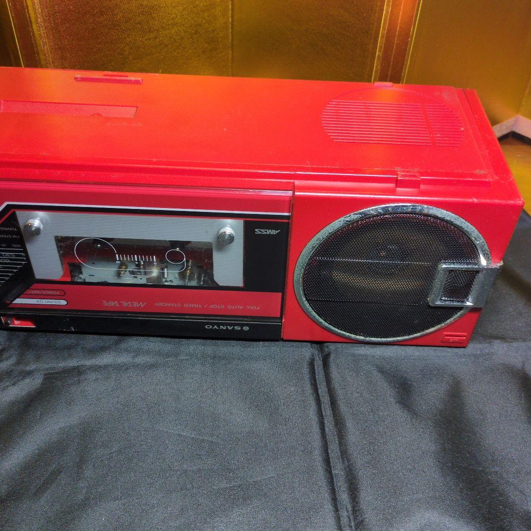 SANYOサンヨー MR-Q4 おしゃれなサウンド ステレオラジオカセット
