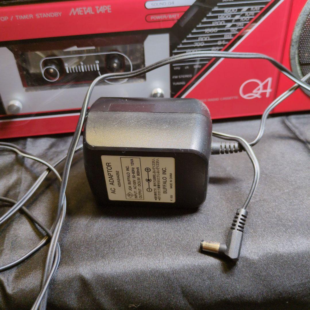 SANYOサンヨー MR-Q4 おしゃれなサウンド ステレオラジオカセット