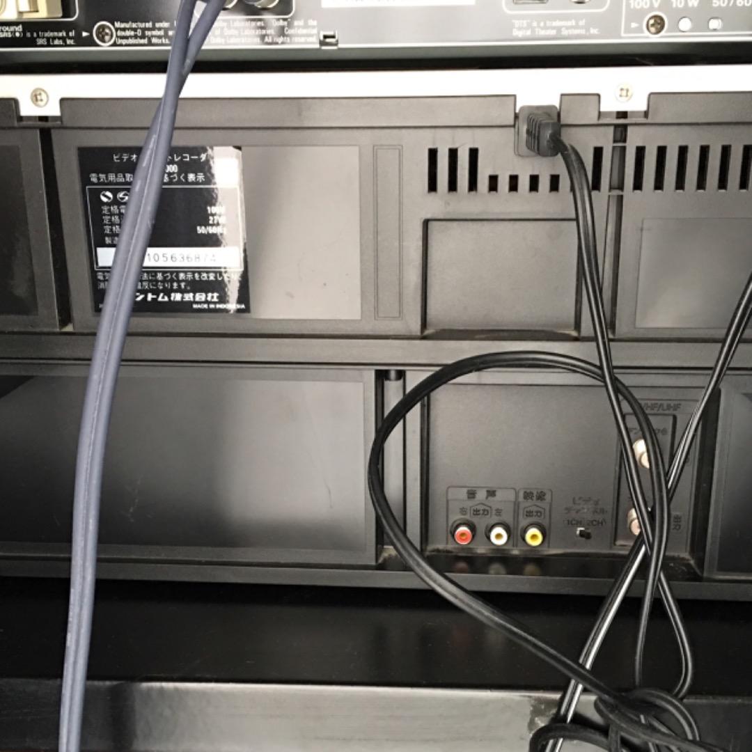 ダブルデッキハイファイビデオDDV8000