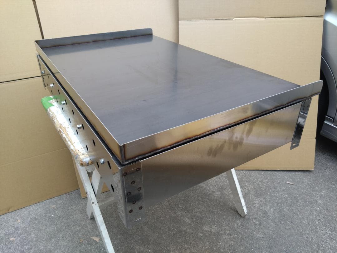 極厚９ミリ鉄板　大量調理　グリドル　９０×５５　グリラー　お好み焼き