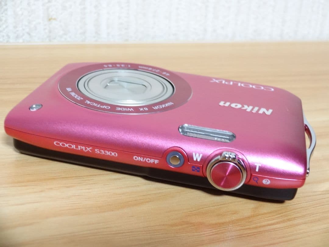 Nikon COOLPIX S3300 ストロベリーピンク