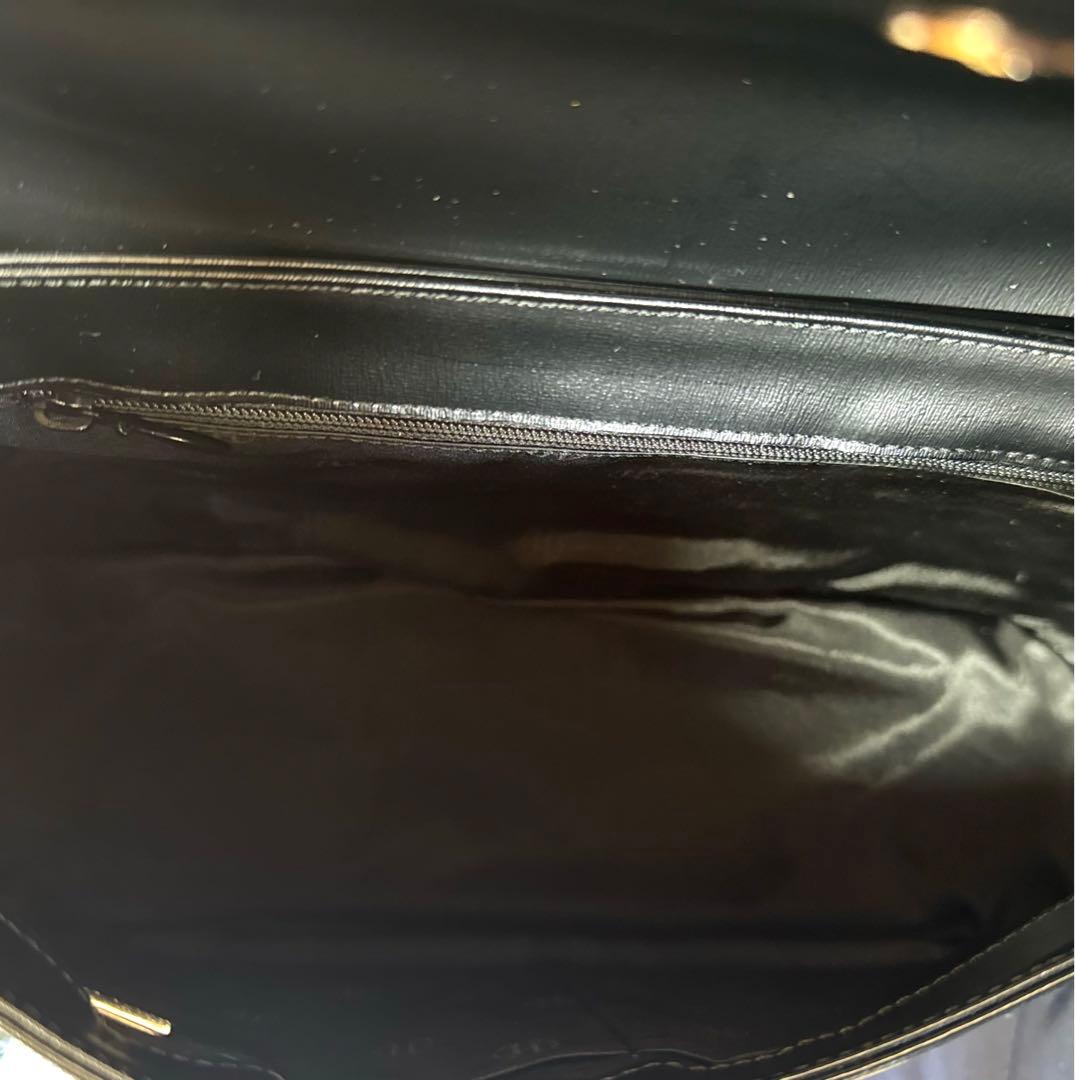 専用品HAMANO ロイヤルスタンド 黒 カーフレザー ハンドバッグ現行品