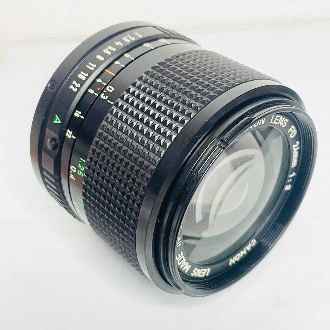 【美品】Canon NEW FD 24mm F2 フード BW-52C 希少