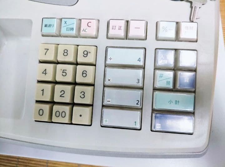 カシオレジスター　106ER　簡単便利特殊　送料込　000152