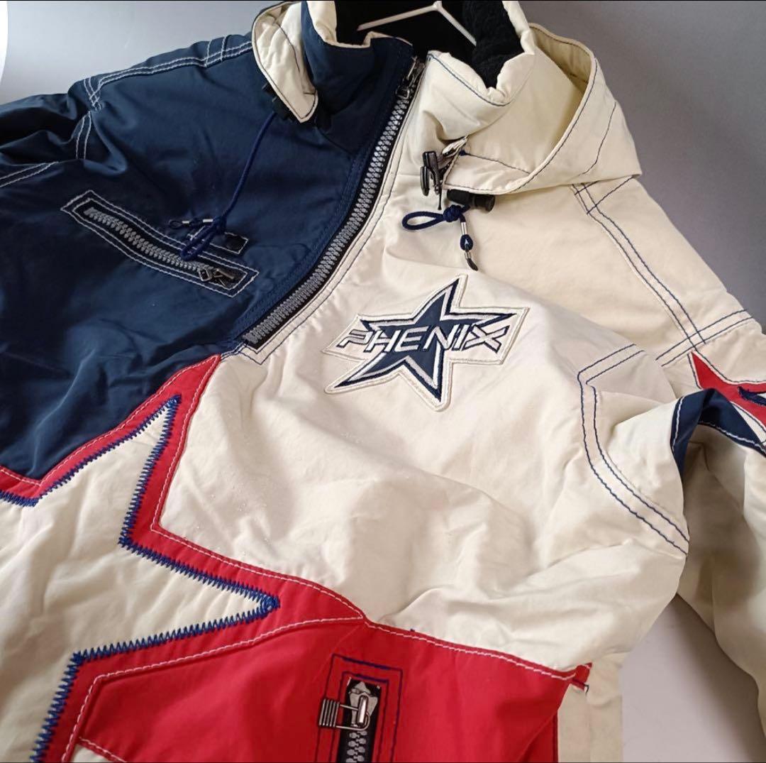 PHENIX スキーウェアセット ネイビー/クリーム/レッド