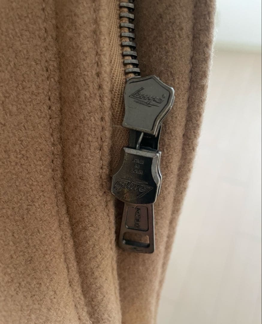 ✨AKM✨LEONに掲載キャメルダッフルコート定価136,500円サイズM