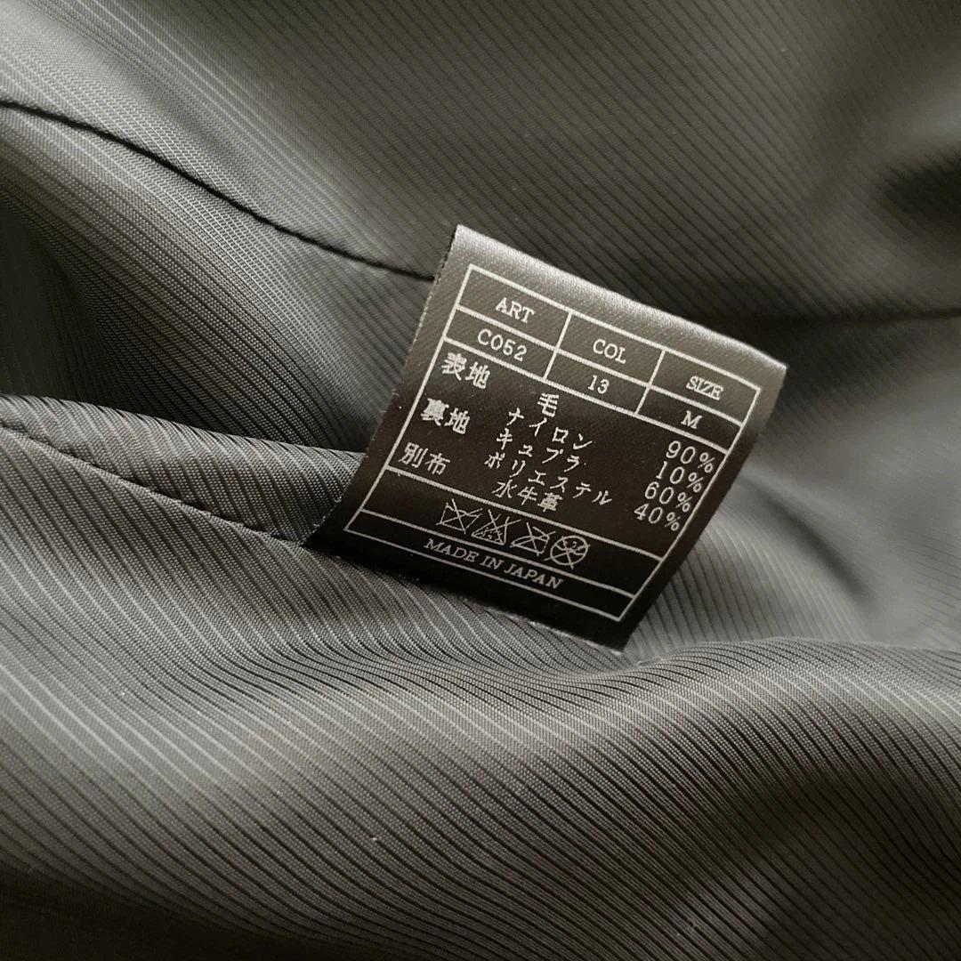 ✨AKM✨LEONに掲載キャメルダッフルコート定価136,500円サイズM