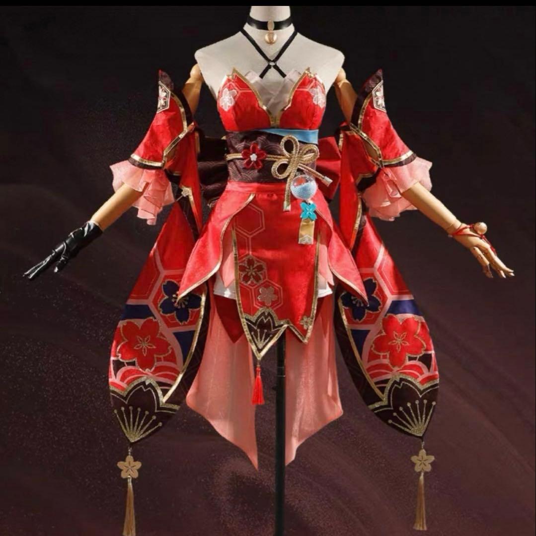 崩壊スターレイル 花火 コスプレ 衣装 ウィッグ 靴 銃 フルセット