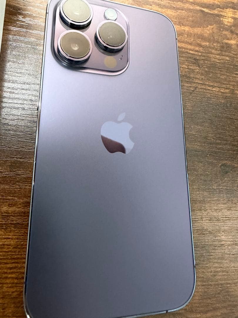 美品 Apple iPhone 14 Pro パープル 128GB SIMフリー