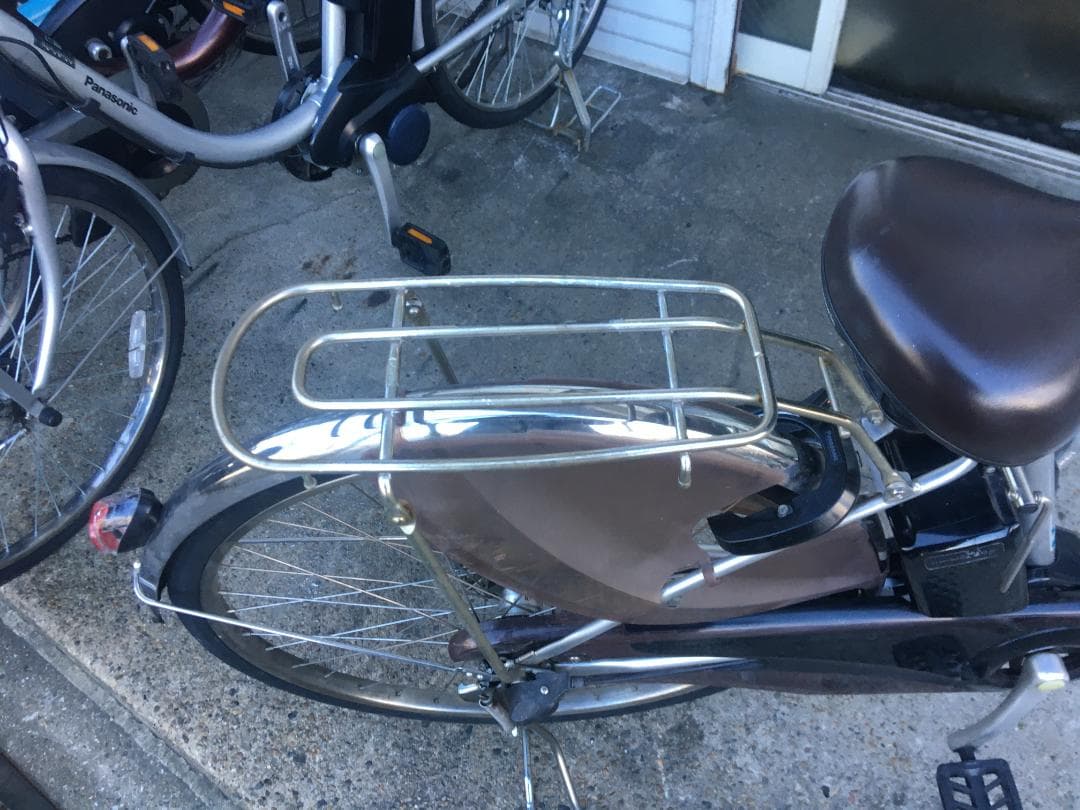 地域限定送料無料　ビビ　DX　16AH　子供乗せ　シルバー　神戸市　電動自転車