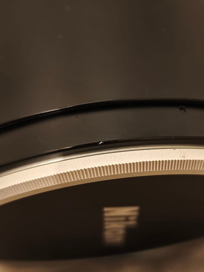 反射望遠レンズ　reflex nikkor 1000mm 1:11 革ケース付