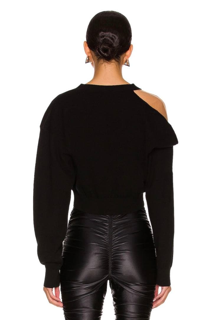 jumkot alexanderwang ショート丈 カーディガンメッシュ