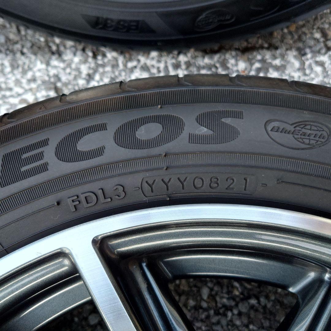 日産ノートニスモ16インチ純正アルミ BluEarth ECOS 送料込み