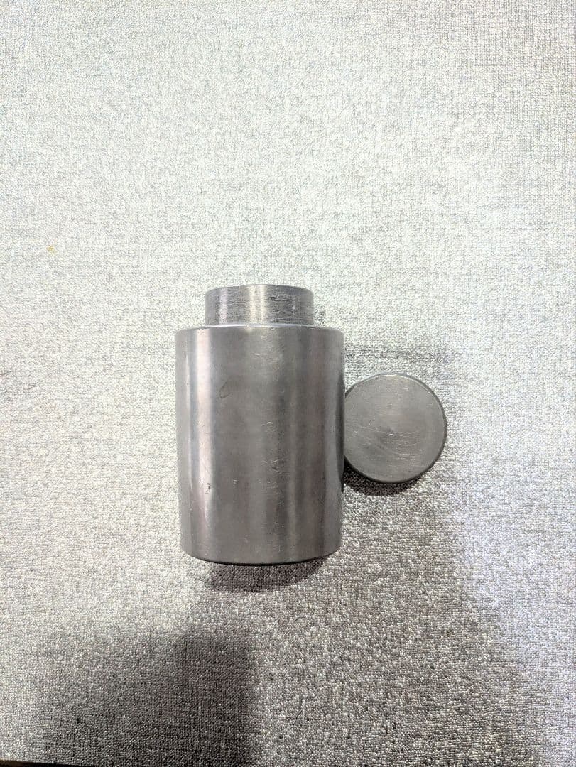 古錫製茶器 　点銅