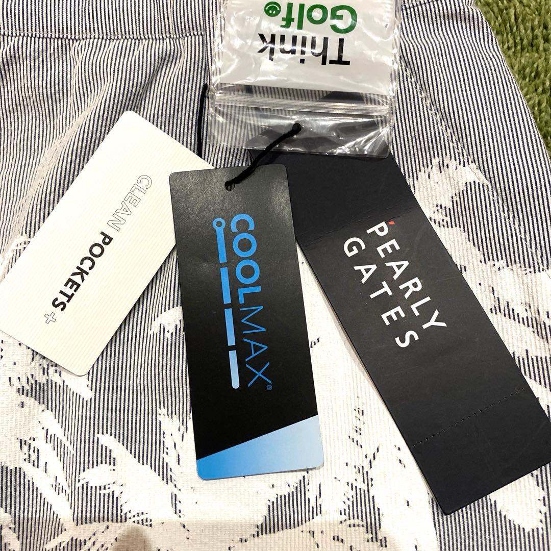 パーリーゲイツ☆タグ付き新品 クールマックス パームツリー柄 スカート ヤシの木