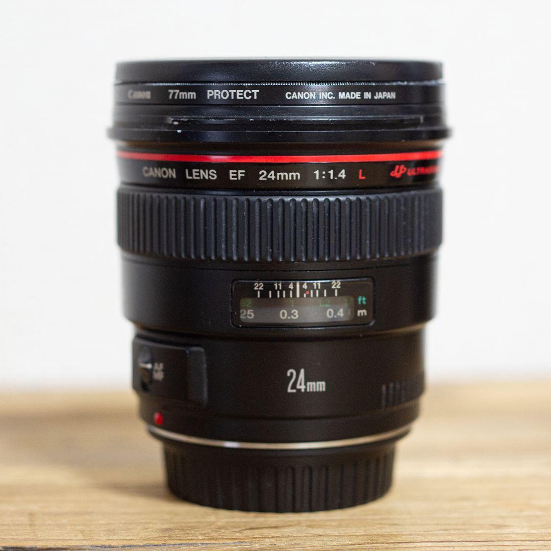 【美品】Canon EF 24mm f/1.4L 単焦点レンズ