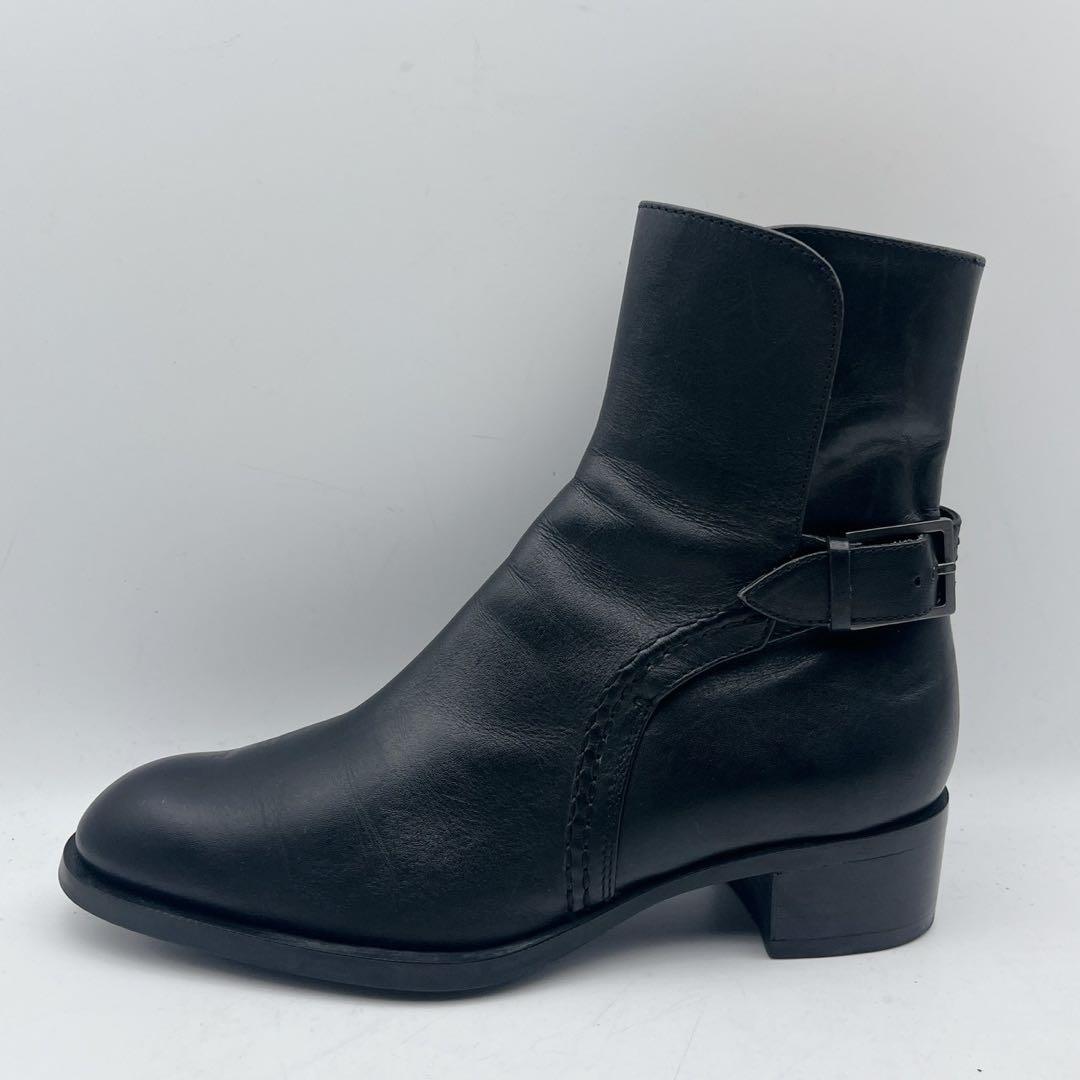希少✨TOD'S トッズ ジョッパーブーツ ショートブーツ ベルト 黒 35.5